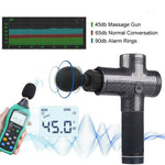 LCD Display Massage Gun Deep Muscle Massager
