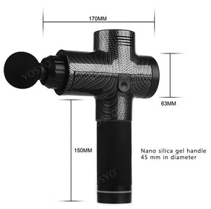 LCD Display Massage Gun Deep Muscle Massager