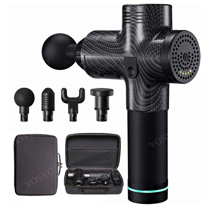 LCD Display Massage Gun Deep Muscle Massager