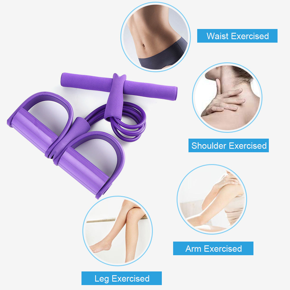 Fitness Gum 4 Tube Resistance Bands