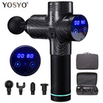LCD Display Massage Gun Deep Muscle Massager