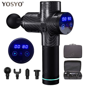 LCD Display Massage Gun Deep Muscle Massager