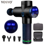 LCD Display Massage Gun Deep Muscle Massager