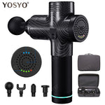 LCD Display Massage Gun Deep Muscle Massager