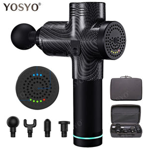 LCD Display Massage Gun Deep Muscle Massager