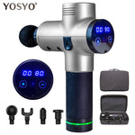 LCD Display Massage Gun Deep Muscle Massager