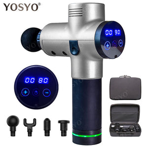 LCD Display Massage Gun Deep Muscle Massager