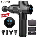 LCD Display Massage Gun Deep Muscle Massager