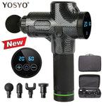 LCD Display Massage Gun Deep Muscle Massager